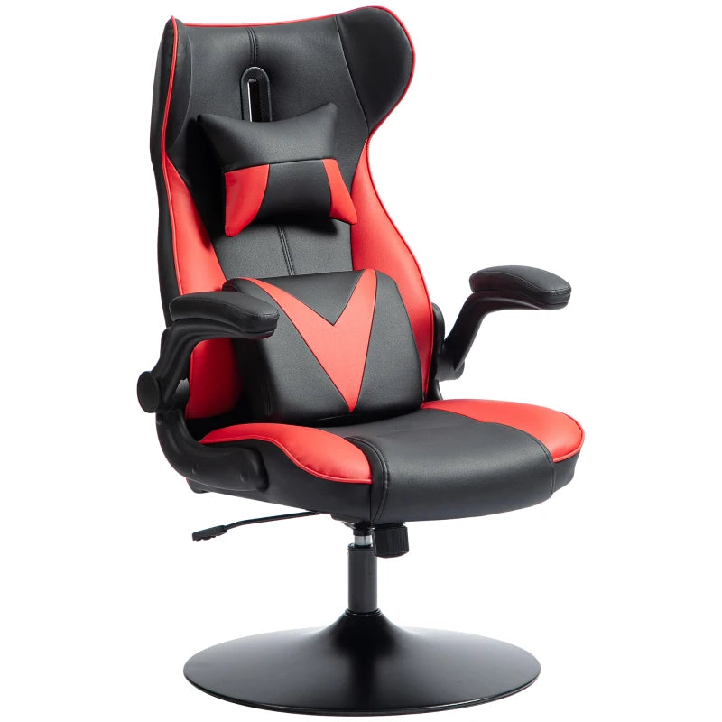 Nancy's Lagarinhos Gamestoel - Gaming stoel - Verstelbaar - Ergonomisch - Draaibaar - Zwart / Rood