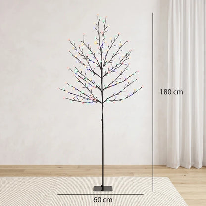 Nancy's Varigotti Verlichtingsboom - Kerstverlichting - LED-Kerstboom - Lampjes - Kerstdecoratie - Timer & Lichtmodi - 180 cm hoog