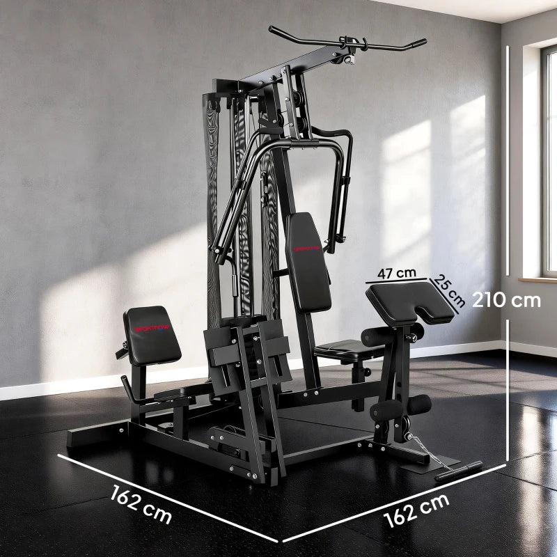 Nancy's Rabbi Krachtstation - Leg-press station - Fitness machine - Multifunctioneel Fitness Station -± 160 x 160 x 210 cm
