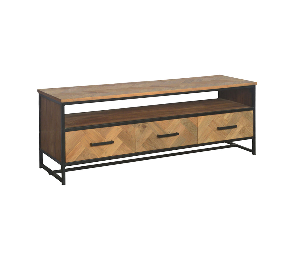 Nancy's Mangualde TV Meubel - TV Kast - Teakhout - 45 x 150 x 50 cm