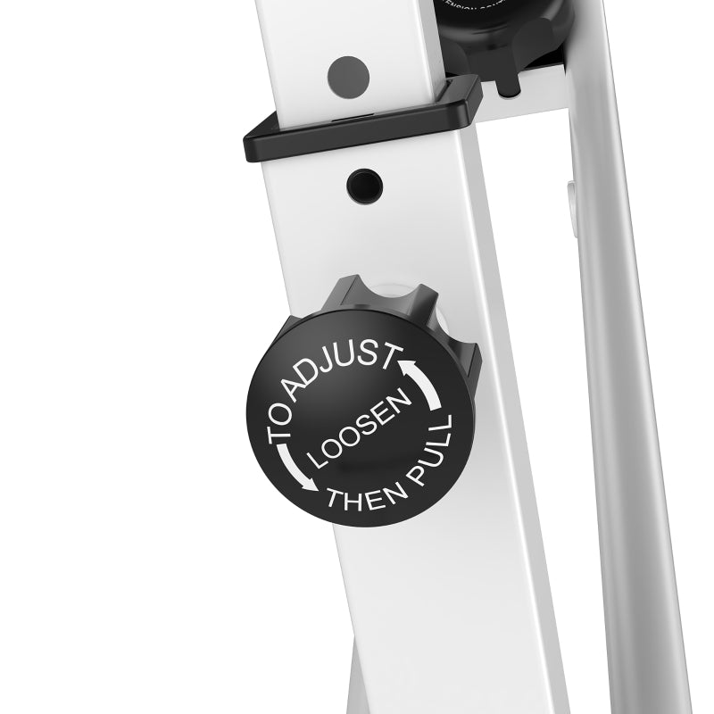 Nancy's Bella Hometrainer - Fietstrainer - 5 Niveaus - Verstelbaar - Opvouwbaar - Grijs / Zwart