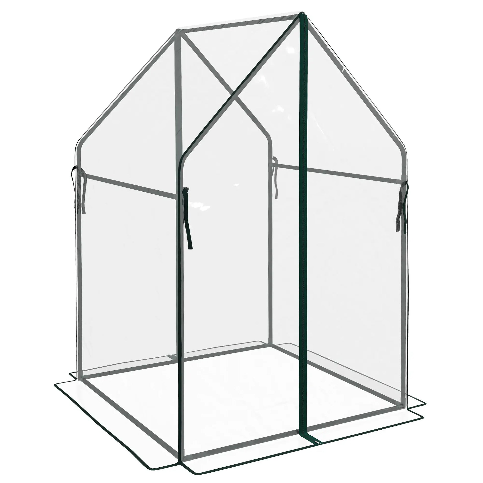 Nancy's Beiriz Kas voor Klimplanten - Plantenkas - Kweekkas - Tuinkas - Transparant - 90 x 90 x 145 cm