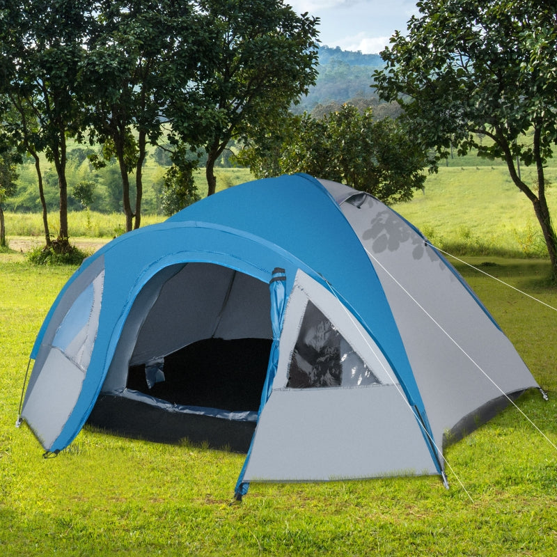 Nancy's Arklan Dubbelwandige Tent - Blauw - Polyester, Glasvezel - 98,42 cm x 118,11 cm x 51,18 cm