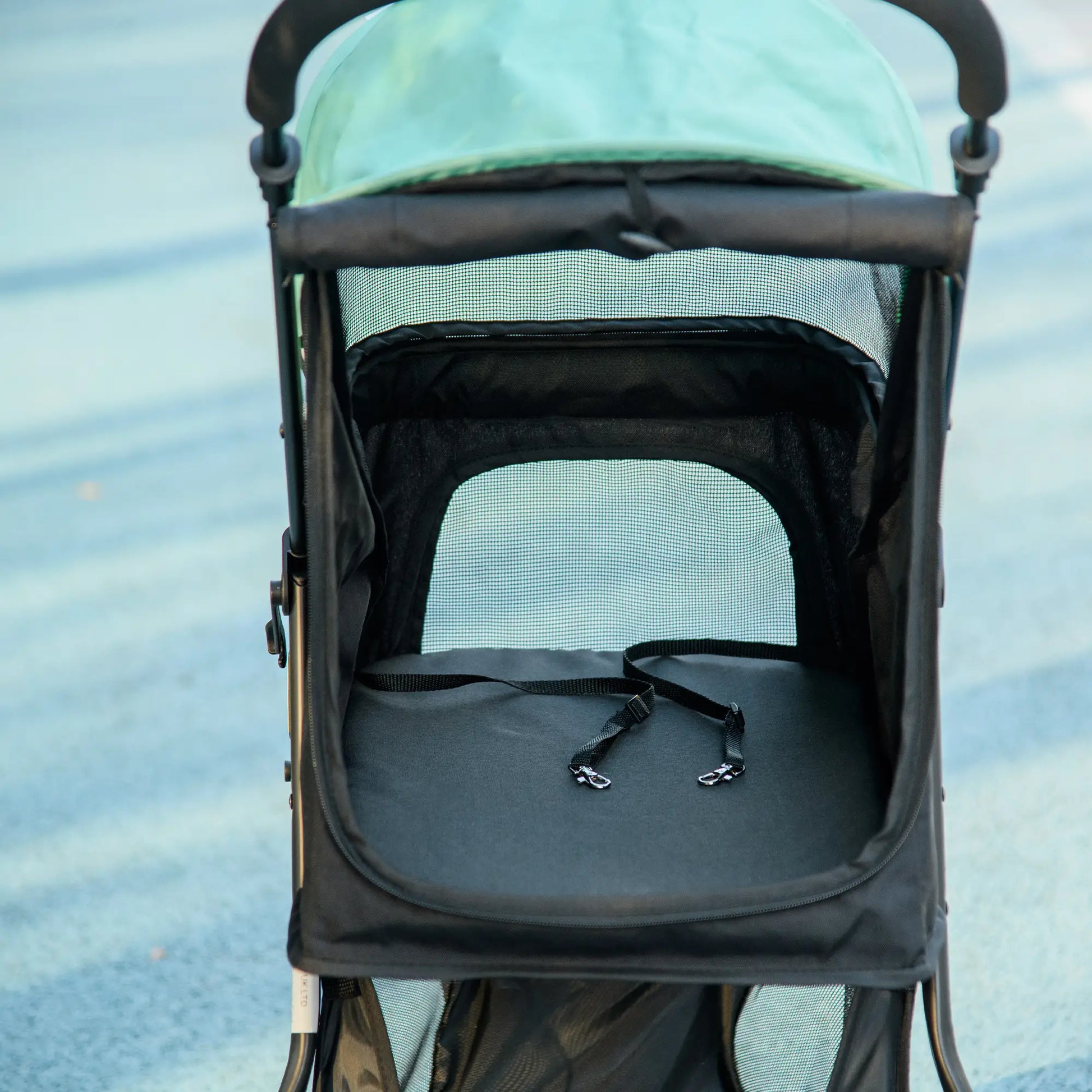 Nancy's Collesanto Reiswagen voor huisdieren - Hondenbuggy - Kattenbuggy - Groen