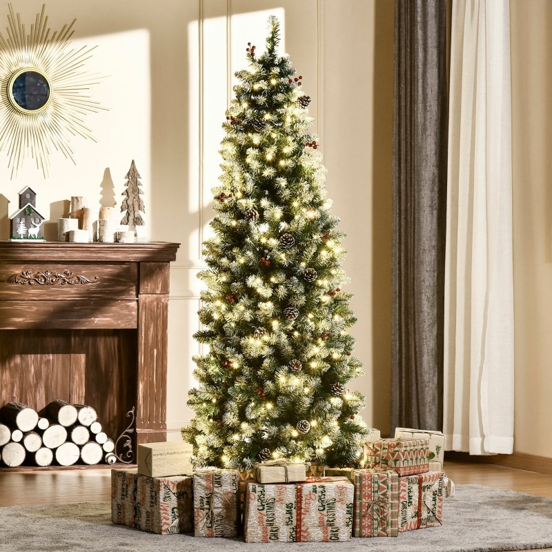 Nancy's Margate Kunstkerstboom met versiering en LED verlichting Ø65 x 180 cm