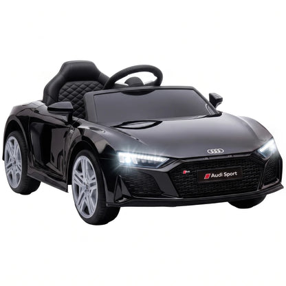 Nancy's Tonadico Elektrische Kinderauto - Audi R8 voor Kinderen - 3 Snelheidsstanden - Zwart