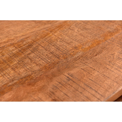 Nancy's Soutelp Kast - Wandkast - Staande Kast - Mangohout - 100 x 40 x 200 cm