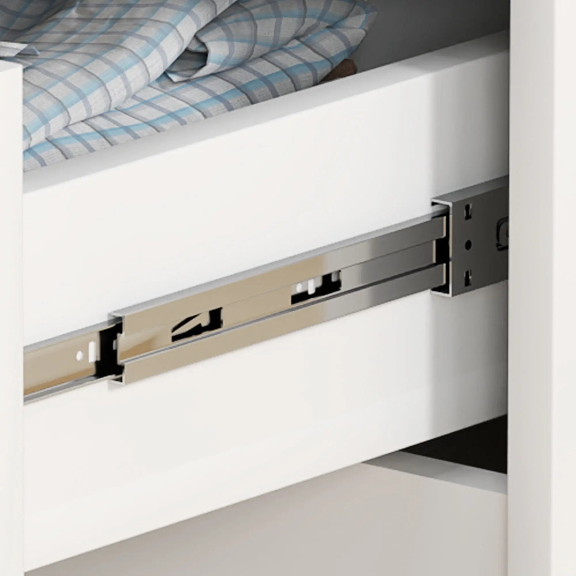 Nancy's Ficulle Commode - Dressoir - Opbergkast - Wit - 60 x 40 x 85 cm