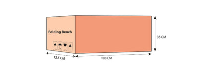 Nancy's Vernon Picknickbank - Tuinbank - Acaciahout - ± 180 x 30 x 45 cm