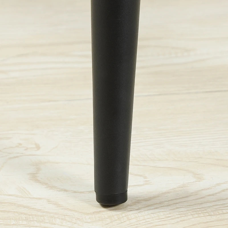 Nancy's Campia Barkrukken - Barstoelen - Set van 2 - Grijs - Fluweel - 50 x 53 x 94 cm