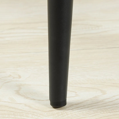 Nancy's Campia Barkrukken - Barstoelen - Set van 2 - Grijs - Fluweel - 50 x 53 x 94 cm