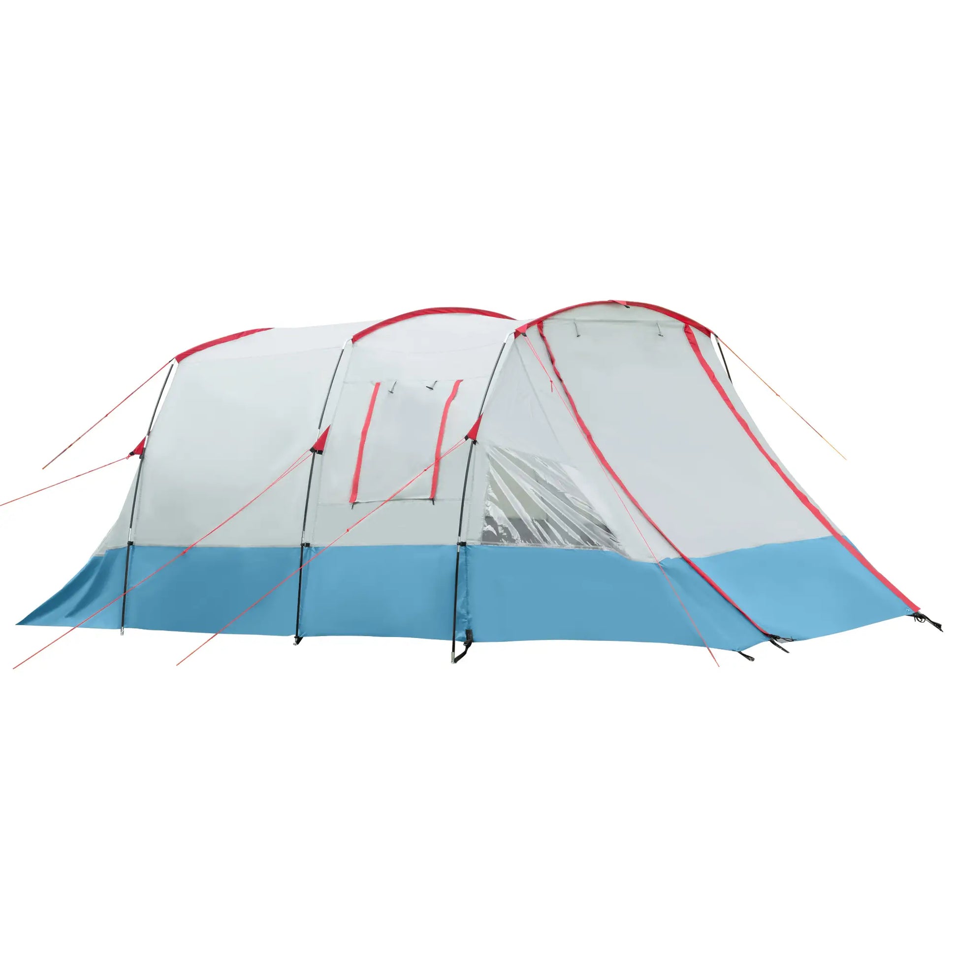 Nancy's Concesio Kampeertent - Camping Tent - Voor 6-8 personen - Blauw - 510 x 240 x 180 cm