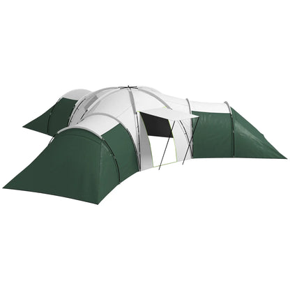 Nancy's Concei Kampeertent - Camping Tent - 3 Slaapcabines - Waterdicht - Groen