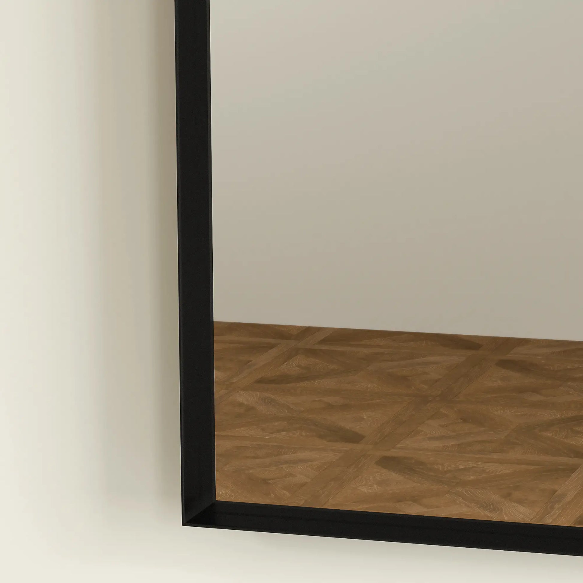 Nancy's Dego Badkamerspiegel - Zwart - 50L x 3B x 70H cm