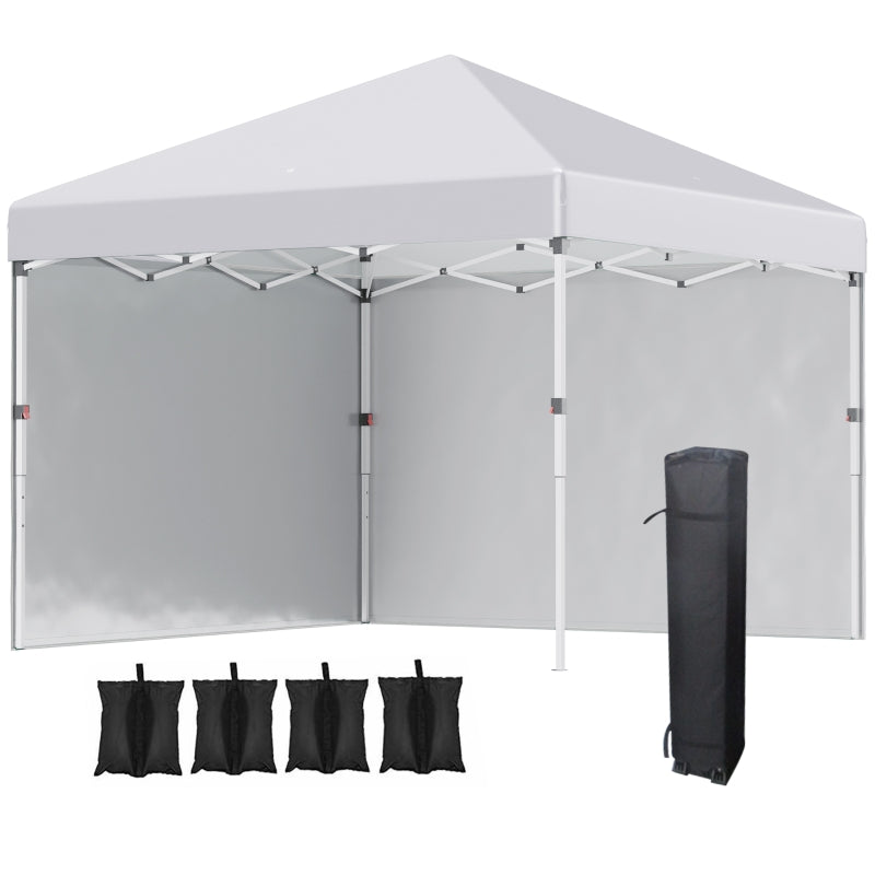 Nancy's Prudhoe Party tent - Garden tent - Garden Pavilion - Party tent - White - ± 300 x 300 cm