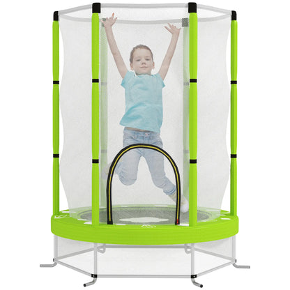 Nancy's Cannara Kinder Trampoline met Veiligheidsnet - Groen - Ø 140 cm