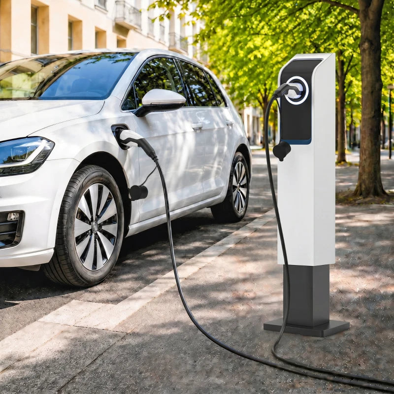 Nancy's Tartano Type 2 EV-laadkabel, 11 kW, 16 A, Mode 3, 3-fasig, 5 m – Verlengkabel voor elektrische auto’s en plug-in-hybrides