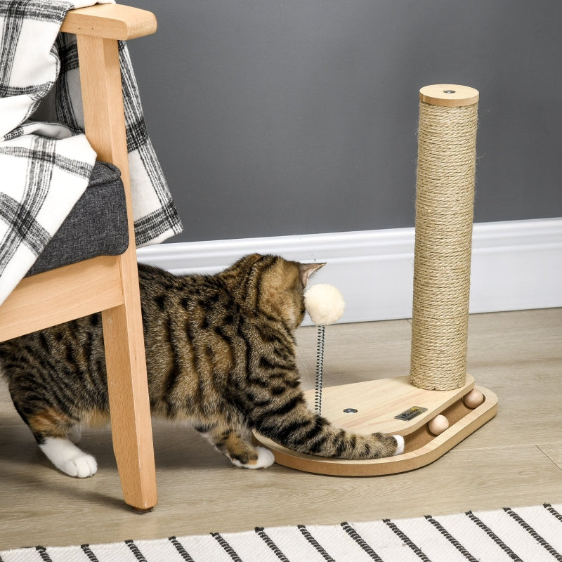 Nancy's Salamanca Scratching post for kittens incl. toys, ball track, ball with spring