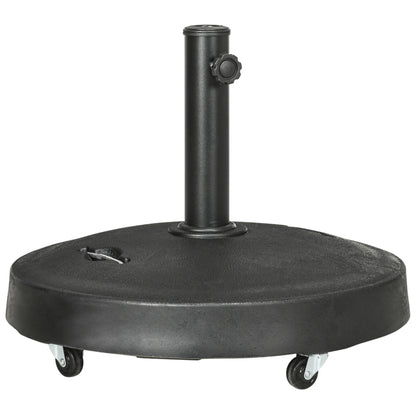 Nancy's Ivybridge Parasolvoet - Parasol standaard - Zwart - Geschikt voor parasolstokken van Ø38 mm tot Ø48 mm