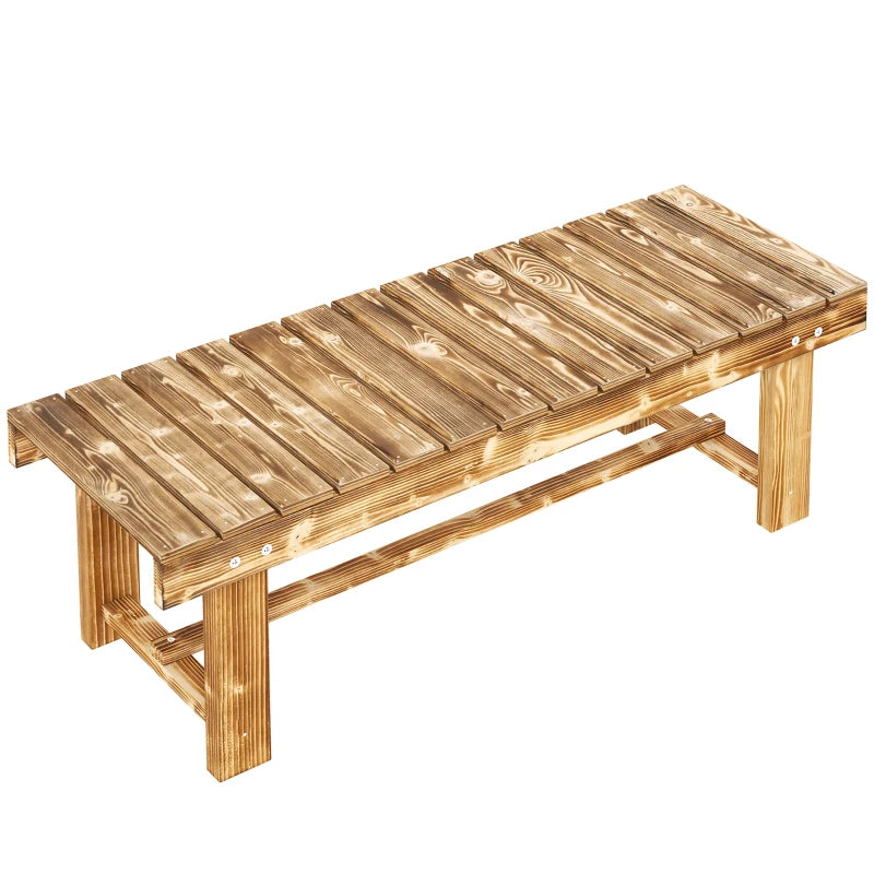 Nancy's Rezzoaglio Tuinbank - Parkbank - Balkonbank - Houten Tuinbankje - Dennenhout - ± 110 x 40 x 35 cm