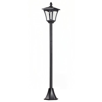Nancy's Wildwood Garden Lantern - Garden Lighting - Lamppost - Solar - 40 Lm - Black - Dusk Sensor - 160 cm