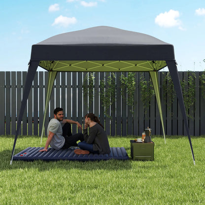 Nancy's Friestas Partytent Overkapping - Paviljoendak - Donkergrijs - 240 x 240 cm