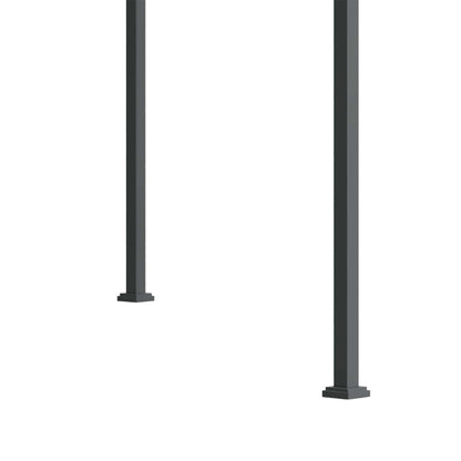 Nancy's Strove Pergola - Tuinpaviljoen - Zonwering - UV-Bestendig Zonnedak - Zwart - ± 300 x 215 x 220 cm