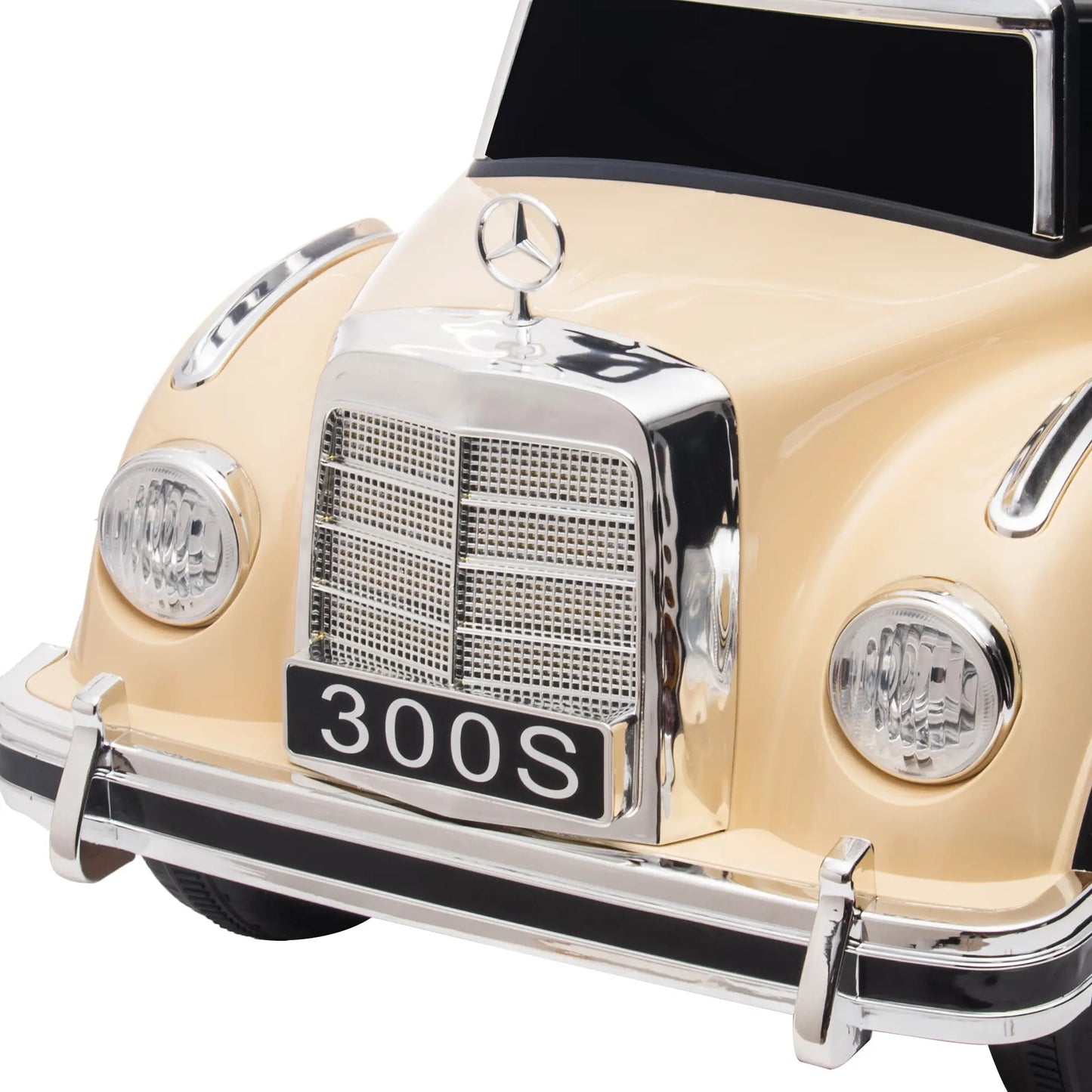 Nancy's Comano Loopauto - Mercedes voor Kinderen - Kinderauto - Beige