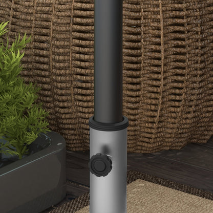 Nancy's Ellesmere Parasol base - Parasol holder - Parasol standard - Gray - Suitable for parasol pole Ø32, Ø38 and Ø48 mm