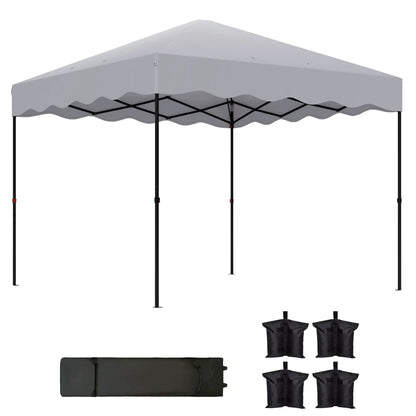 Nancy's Boivão Partytent - Paviljoen - Lichtgrijs - ± 300 x 300 x 290 cm