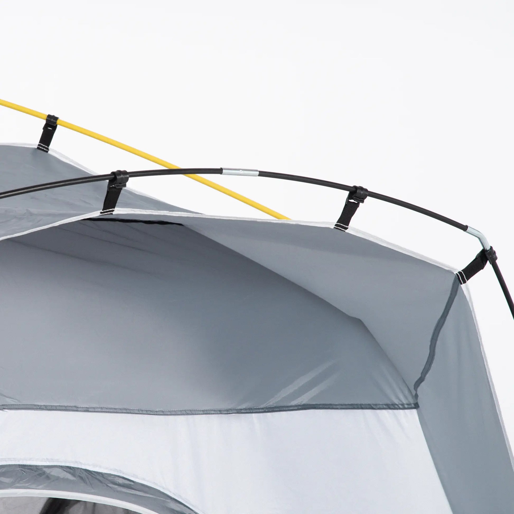 Nancy's Ghedi Kampeertent - Campingtent - Koepeltent - Grijs - 240 x 240 x 200 cm