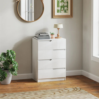 Nancy's Ficulle Commode - Dressoir - Opbergkast - Wit - 60 x 40 x 85 cm