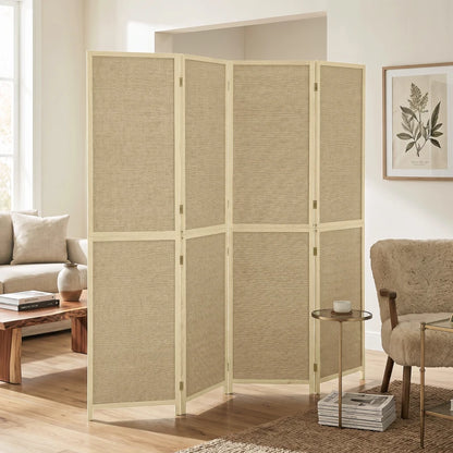 Nancy's Varena Kamerscherm - Privacyscherm - Ruimteverdeler - Boho Stijl - Bamboe