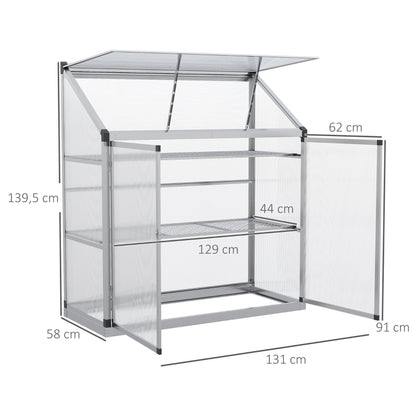 Nancy's Avila Tuinkas - Plantenkas - Kweekkas - ± 130 x 60 x 140 cm