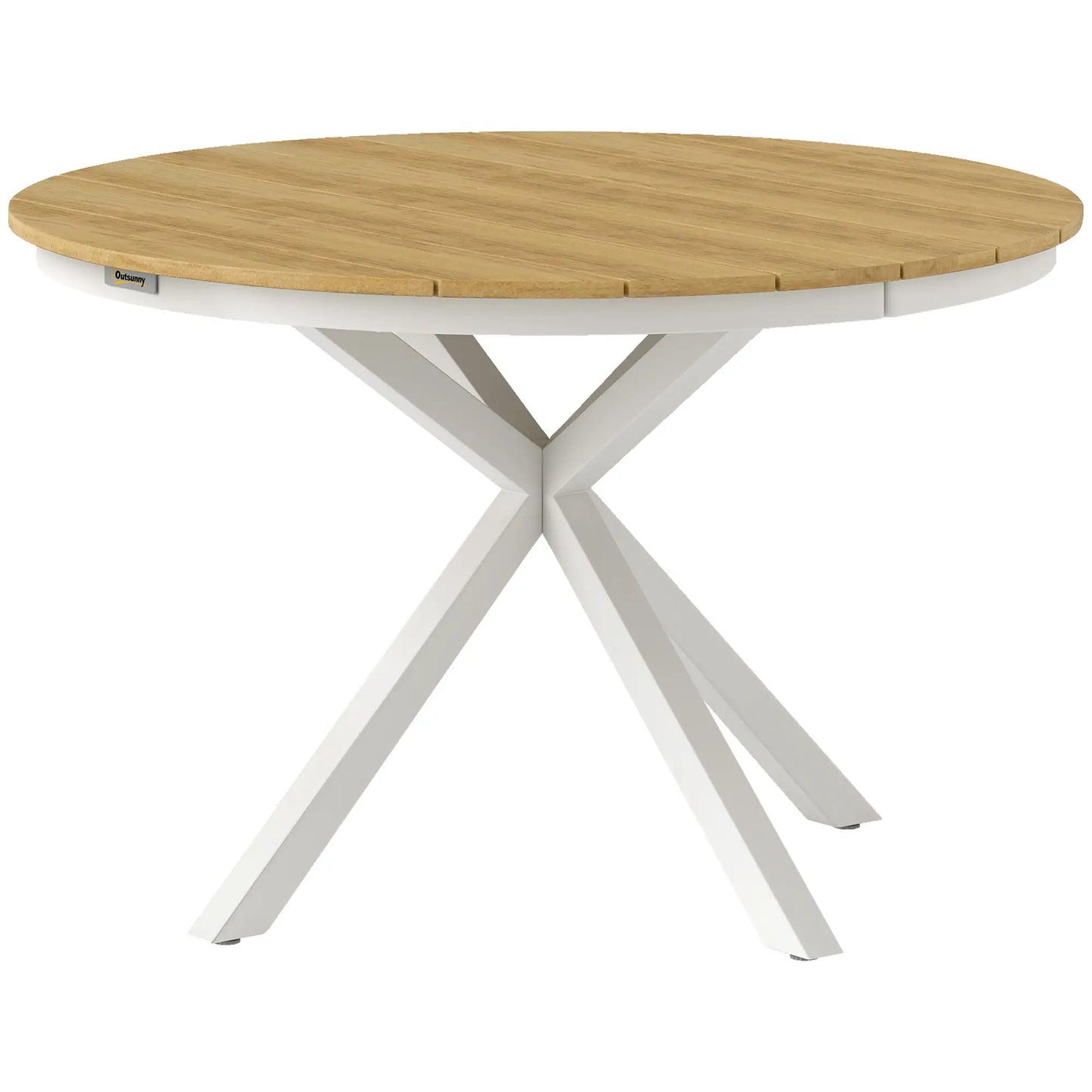 Nancy's Fontanigorda Tuintafel - Terrastafel - Rond - Teak - ± Ø120 x75 cm