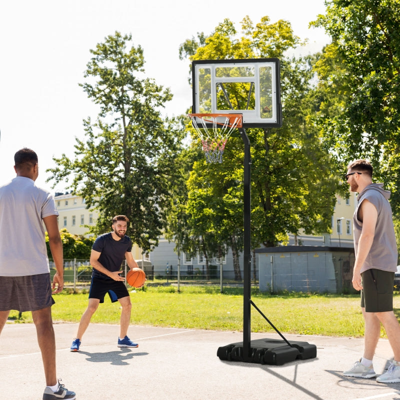 Nancy's Belleville Basketball stand with wheels and height adjustable and suitable for outdoor and indoor use