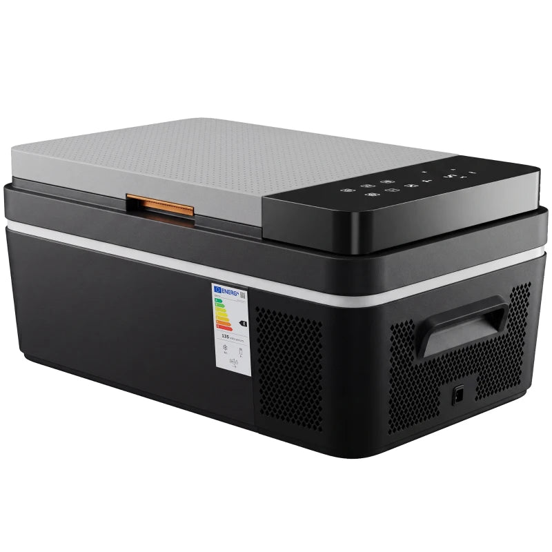 Nancy's Sospirolo Koelbox - Compressorkoeling - Elektrische Koelbox - Koeler - LED-Verlichting - Bluetooth App - Zwart - 20 Liter