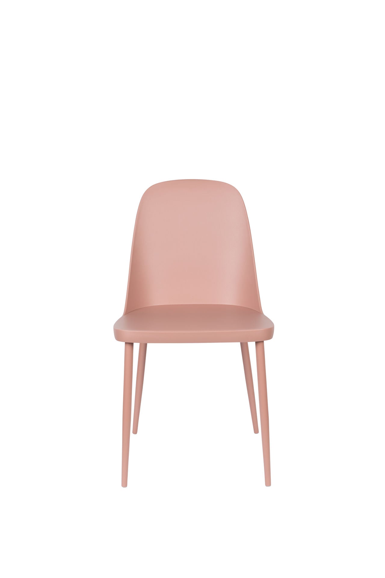 Nancy's Scott Chair - Scandinavian - Pink - Polypropylene, Steel - 53.5 cm x 46 cm x 85 cm