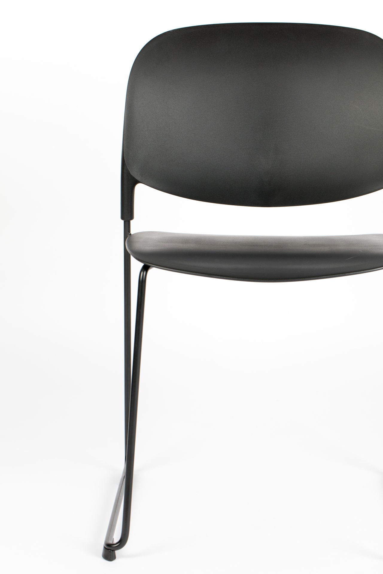 Nancy's Kennedale Chair - Retro - Black - Polypropylene, Steel, Plastic - 52.5 cm x 48.5 cm x 80 cm
