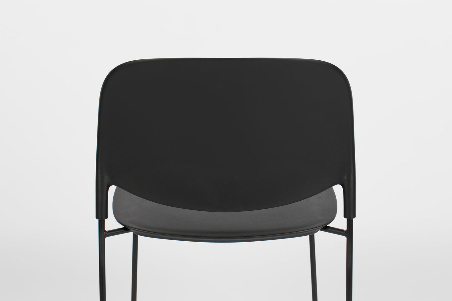 Nancy's Kennedale Chair - Retro - Black - Polypropylene, Steel, Plastic - 52.5 cm x 48.5 cm x 80 cm