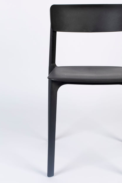 Nancy's Signal Mountain Chair - Retro - Black - Polypropylene, Plastic - 47 cm x 48 cm x 94 cm