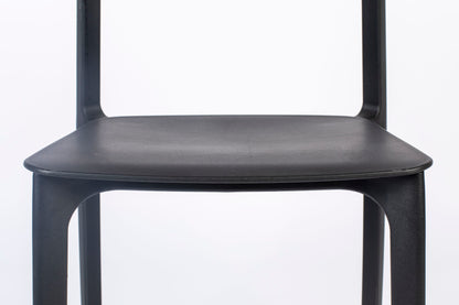 Nancy's Signal Mountain Chair - Rétro - Noir - Polypropylène, Plastique - 47 cm x 48 cm x 94 cm