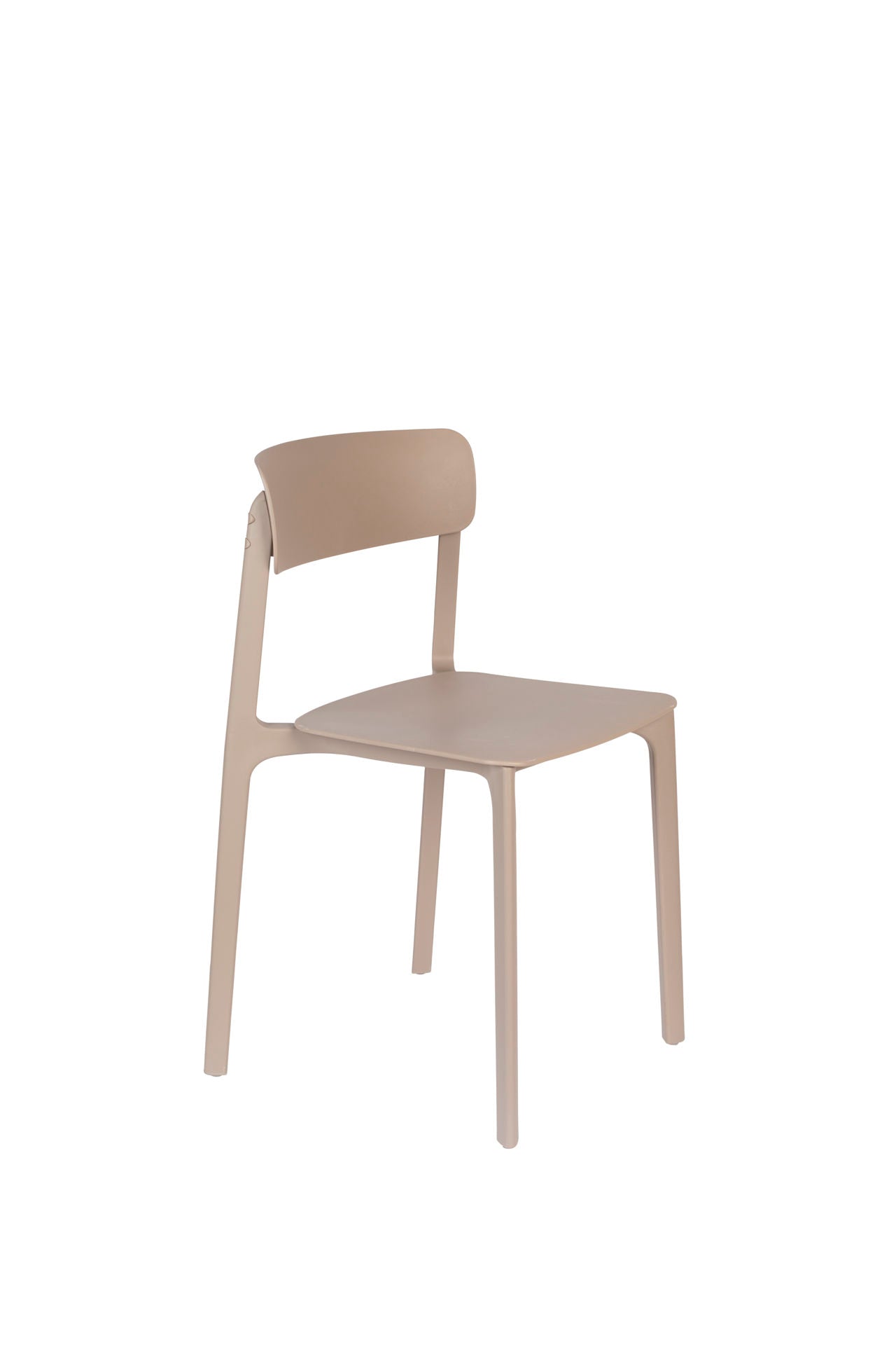 Nancy's Orrville Chair - Retro - Brown - Polypropylene, Plastic - 47 cm x 48 cm x 94 cm
