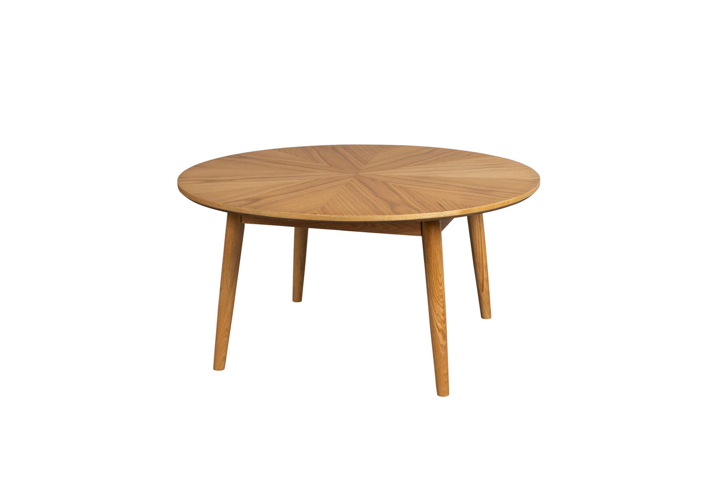 Nancy's Red Bank Coffee Table - Modern - Brown - Oak, Mdf - 80 cm x 80 cm x 40 cm