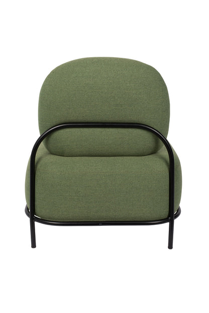 Nancy's Crestwood Lounge Chair - Modern - Green - Polyester, Plywood, Iron - 71.5 cm x 66 cm x 77 cm