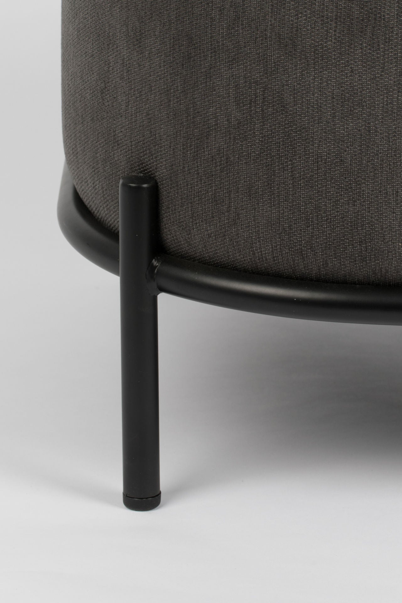 Nancy's Viera East Lounge Chair - Modern - Gray - Polyester, Plywood, Iron - 71.5 cm x 66 cm x 77 cm