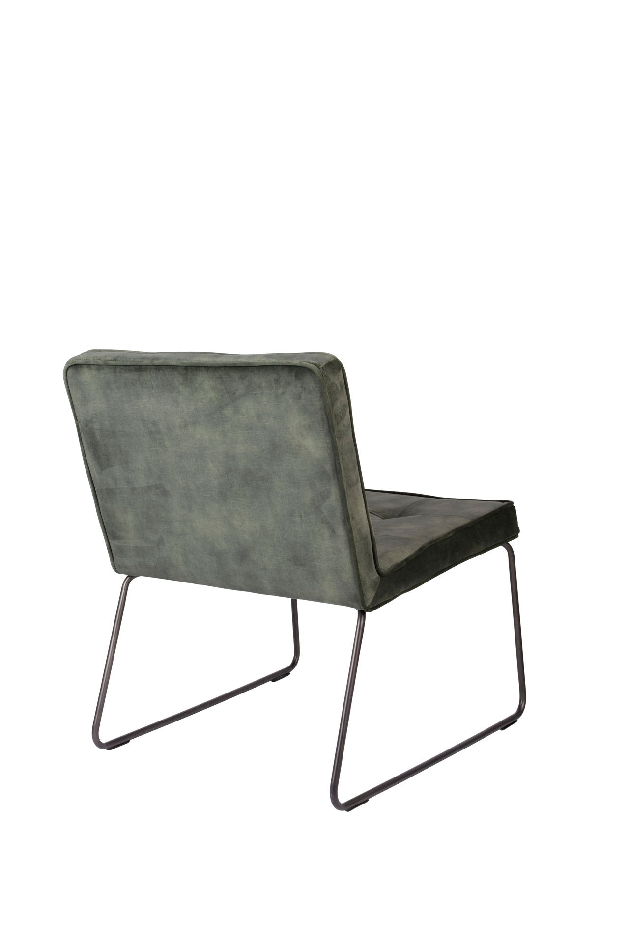 Nancy's Gold Canyon Lounge Chair - Industriel - Vert - Polyester, Contreplaqué, Métal - 69 cm x 55,5 cm x 75 cm