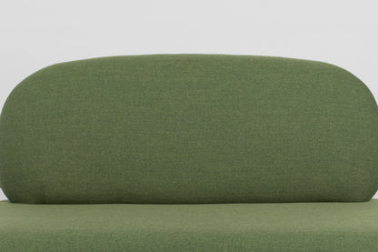 Nancy's Seven Hills Lounge Chair - Industrieel - Groen - Polyester, Multiplex, IJzer - 71,5 cm x 125 cm x 77 cm