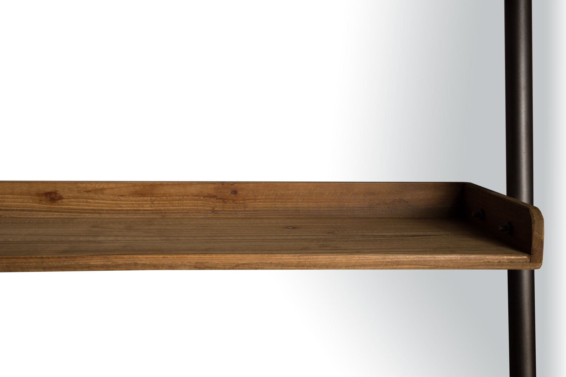 Nancy's Mack Plank - Industrieel - Bruin - IJzer, Hout, Metaal - 40 cm x 78 cm x 180 cm