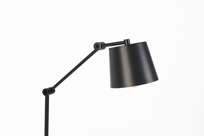 Nancy's River Edge Vloerlamp - Modern - Zwart - IJzer, Pvc - 55 cm x 25 cm x 124 cm